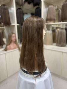 Pelucas de Cabello Humano Virgen al Por Mayor con Frente de Encaje Suizo HD, Sin Pegamento, Transparentes, Transpirables, con un Aspecto Natural - Product Image 4