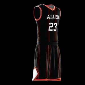 Nouveau Maillot de Basketball Personnalisé 2026 en Maille Imprimée par Transfert Thermique, Anti-Transpiration, Nom du Joueur Personnalisable à l'Avant - Product Image 6