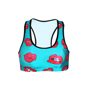 Top Deportivo Corto Minimalista para Mujer con Paneles en Contraste y Espalda Cruzada - Product Image 4