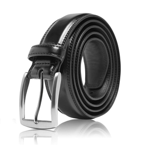 Cinturones de Cuero Negro de Lujo para Hombre, Personalizables, de Alta Calidad, Estilo Casual de Oficina, Más Vendidos - Product Image 4