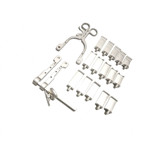 ชุดเครื่องมือผ่าตัดกระดูกสันหลัง SUAVE SURGICAL INSTRUMENTS รุ่น Caspar Cervical Retractor ขนาด 4 มม. 50 มม. 55 มม. 60 มม. แบบใช้มือ ได้รับการรับรองมาตรฐาน CE - Product Image 2