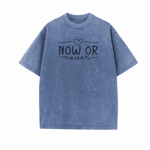 Camiseta Vintage con Lavado Ácido, Unisex, Corte Holgado, Estilo Urbano, con Gráficos, Proveedor OEM ODM, Cuello Redondo, Top Urbano - Product Image 3