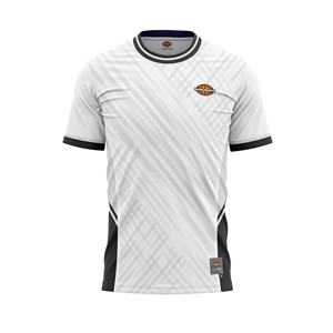 Maillot de sport tendance à séchage rapide et respirant, imprimé par sublimation, tissu extensible, logo d'équipe personnalisé imprimé numériquement, design col rond - Product Image 3