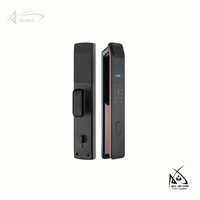 Serrure intelligente Sudex HanDaily avec reconnaissance faciale 3D, empreinte digitale, caméra WiFi, NFC, RFID, sans clé, pour porte en bois/porte en acier, Cloud