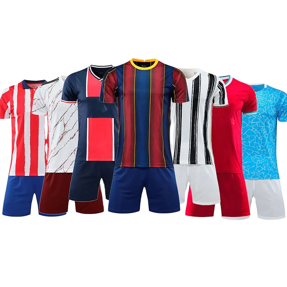 2023 sıcak satış futbol forması futbol tişörtü ucuz çocuklar futbol forması toptan