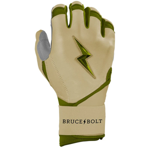 High Quality Baseball Batting Gloves Bruce <b>Bolt</b> Inspired Soft Leather Design For Maximum Bat Control Batting Gloves - Product Image 4