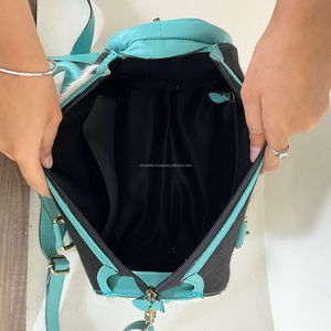 Nouveau sac Speedy en cuir de vachette, sac à main western en cuir repoussé à la main avec bandoulière, sac de voyage spacieux et sac bandoulière - Product Image 6