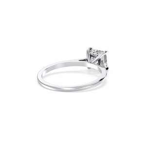 REYES New Design 925 Sterling <b>Silver</b> VVS D Moissanite Hidden Halo <b>Ring</b> For Women <b>Solitaire</b> GRA Certified Wedding Gift Jewelry - Product Image 3