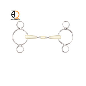 Bocados de Montura Anillados para Caballos, Bocados Anillados Sueltos con Anillo en O para Equitación - Product Image 2