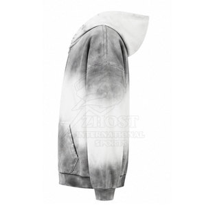 Sudadera con capucha de alta calidad para hombre, estilo oversize con cremallera y hombros caídos, personalizable con marca, venta directa de fábrica. - Product Image 3