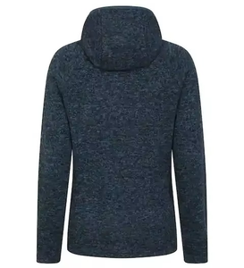Sudadera con Capucha de Forro Polar para Mujer, Corte Ajustado, Cierre Completo, Cómoda y Acogedora, Estilo Urbano Minimalista, Servicio Personalizado OEM - Product Image 2