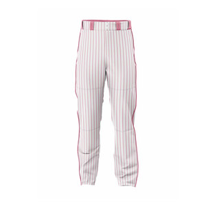 Pantalon de baseball respirant de couleur unie 100 % polyester, fabriqué au Pakistan, personnalisable avec votre marque, grandes tailles, unisexe, vente chaude en ligne - Product Image 1