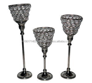 Cristal Conception Bougeoir Décoration Autres Brillant Bougie Stand Intérieur Et Extérieur Bougie Votive - Product Image 2