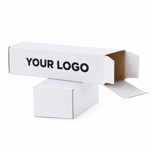 Caja de Cartón Blanca Personalizada, Reutilizable, Reciclable y Ecológica, con Laminado Mate, Estampado, Embalaje Rígido de Lujo para Regalos, Velas, Fotos - Product Image 5