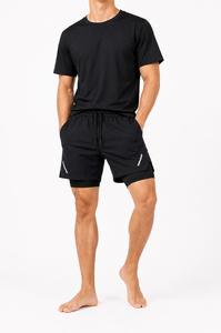 Pantalones Cortos Deportivos de Secado Rápido para Hombre, Ligeros, para Gimnasio, Correr, Entrenamiento, Fitness, Atléticos, Casuales, con Logotipo Personalizado, MOQ Bajo - Product Image 4