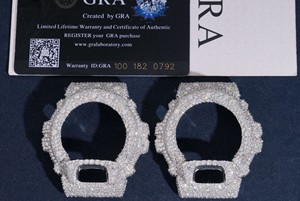 นาฬิกา G-Shock DW6900 รุ่นแต่งแบบ Iced Out สแตนเลสสตีลเต็มเรือน ประดับเพชร สไตล์หรูหรา ฮิปฮอป สตรีทแวร์ สำหรับฉัน - Product Image 3