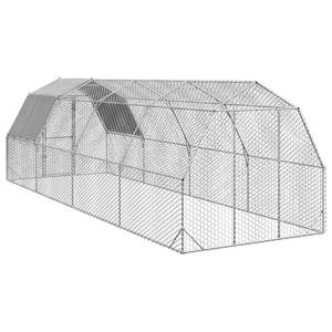 Corral Grande y Resistente para Pollos, de Acero Galvanizado, Jaula para Animales - Product Image 5