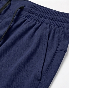 Shorts de jogging décontractés respirants pour hommes avec poches zippées, séchage rapide, pour fitness, entraînement, sport, gym et course à pied - Product Image 3