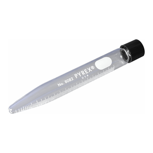 Tubes de centrifugation coniques en verre borosilicate PYREX avec graduations blanches de 1,5 ml à 100 ml pour usage en laboratoire - Product Image 1
