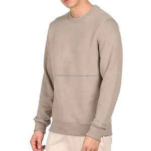Haute qualité nouveau Design personnalisé imprimé sweat hommes mode unie col rond grande taille solide sweats à capuche DDP expédition - Product Image 3