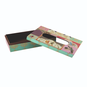 Boîte à mouchoirs en bois à motif unique et écologique, avec un design pratique pour la maison, l'hôtel ou le bureau - Product Image 3