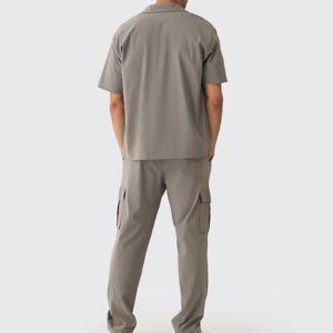 Pantalones Deportivos de Bambú y Algodón para Hombre, Pantalones Jogger Sostenibles, Pantalones Deportivos de Felpa Francesa, Ropa para Hombre - Product Image 4