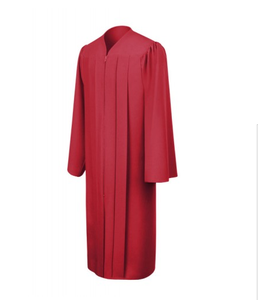 Toga de Graduación Mate para Adultos con Borla, Talla Grande, Gorro Universitario 100% Poliéster Unisex para Uso Escolar, Personalizable con Detección de Agujas - Product Image 2