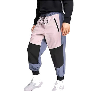 Vêtements de mode streetwear coupe ample pour hommes, pantalon de jogging coupe-vent multi-panneaux, pantalon de jogging coupe-vent imperméable pour adultes et garçons - Product Image 1