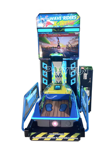 Wave Rider Extreme <b>Rowing</b> Simulator Arcade <b>Machine</b> Interactive Sports Racing Ticket Redemption Game for Indoor Entertainment - Product Image 4