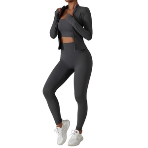 Ensembles de vêtements de yoga sans couture pour femmes - Shaghaf Sports - Product Image 6