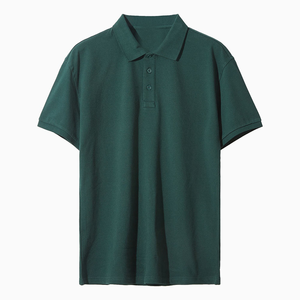 Polo pour homme à manches courtes, décontracté, en coton - Product Image 3