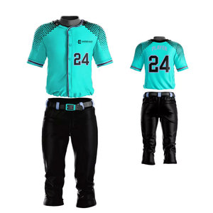 Uniforme de Béisbol Ligero y Cómodo a Precio Económico, Diseño de Logotipo Personalizado, Conjunto de Uniforme de Béisbol - Product Image 1