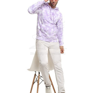 Sweat à capuche tie-dye au design personnalisé, dernier modèle, 100% coton, polaire d'hiver respirant, sweat à capuche décontracté pour homme - Product Image 5