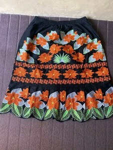 Faldas Polinesias de Verano de Alta Calidad Personalizadas, Tallas Grandes, Ropa de las Islas del Pacífico para Mujer, Estilo Micronesio, Casual, Hasta la Rodilla, 100% - Product Image 1
