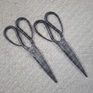 Ciseaux en fer forgé à la main, cisailles à laine vintage, lames en acier inoxydable, outil de coupe vintage TT-5123 - Product Image 6