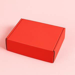 Chic Custom Logo Red Corrugated Cosmetic Mailer Box Premium <b>Paper</b> Packaging for Beauty Products Gifts and Ecommerce Shipping - Product Image 5