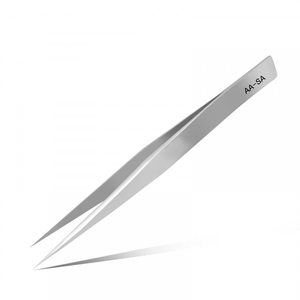 Pince à épiler pour extensions de cils en acier inoxydable de haute qualité, couleur arc-en-ciel, marque privée, 2026 - Product Image 5