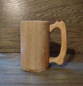 Mug à eau en bois naturel isolé thermiquement, poli à la main, réutilisable, tasse à petit-déjeuner en bois - Product Image 4