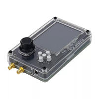 HackRF One R9 avec PortaPack H2 1MHz-6GHz SDR, kit complet de radio émetteur-récepteur logiciel 1MHz-6GHz avec LNA et 5 antennes