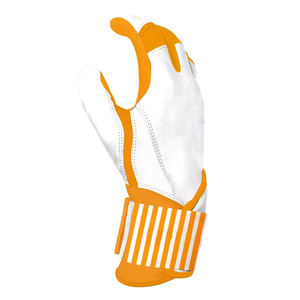 Left/Right Handed Custom <b>Baseball</b> Batting <b>Gloves</b> Hand Protection Long Cuff Batting <b>Gloves</b> Leather <b>Baseball</b> softball <b>Gloves</b> OEM - Product Image 3