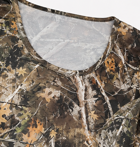 Camiseta Corta de Camuflaje de Manga Larga para Mujer, Ajustada, Estilo Y2K, Moda Urbana, Marca Privada OEM - Product Image 4