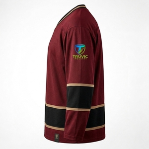 Jersey de Hockey sobre Hielo Personalizado, Ropa Deportiva, Material de Poliéster Ligero, Construcción Transpirable, Ajuste Atlético Cómodo - Product Image 4