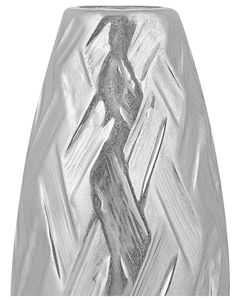 Jarrón Moderno de Metal para Mesa, 33 cm de Altura, Ø12 cm en el Centro, Ø7 cm en la Parte Superior, Ø8 cm en la Parte Inferior, Puede Contener Agua, para Decoración del Hogar - Product Image 4