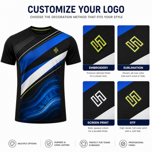 Camiseta Deportiva Blanca para Hombre con Estampado por Sublimación, Logotipo VII Champions en la Parte Delantera, Transpirable, de Poliéster - Product Image 3