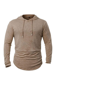 Sudaderas con capucha de algodón de diseño personalizado para hombre, ligeras, transpirables, de alta calidad, a precio económico, precio de mayoreo. - Product Image 5