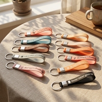 Porte-clés en silicone promotionnel en gros, personnalisé avec citation inspirante, en caoutchouc souple, pour cadeaux en vrac