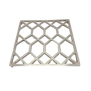 Tapis de Table en aluminium et rivets carrés, en laiton, couleur or, pl, hauts tapis et dessous de plat, de Style américain, en vrac - Product Image 3