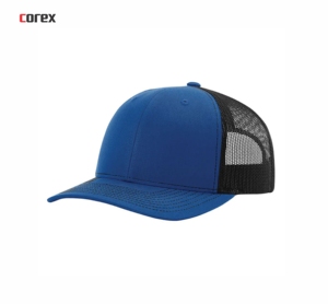Custom Blue Red Mesh Richardson Trucker Cap 6-Panel Adjustable Unisex Casual Fashion Outdoor Spring Summer Adult <b>Hat</b> - Product Image 2