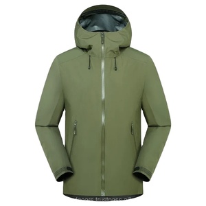 Chaqueta de Exterior en Oferta, Resistente al Agua y al Polvo, Ultraligera, con Colores Contrastantes, Ropa Deportiva de Invierno, Impermeable, de Lona - Product Image 5
