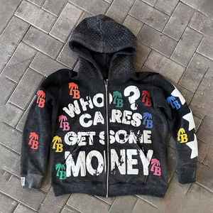 Venta al por mayor de sudaderas con capucha de impresión 3D personalizado de gran tamaño sudaderas con capucha de los hombres de espuma de Impresión logotipo de peso pesado Puff sudaderas con capucha - Product Image 6